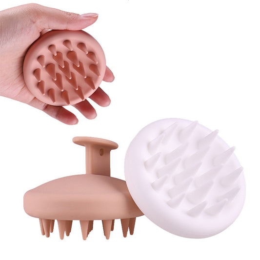 Silicone Scalp Massager – Shampoo Brush