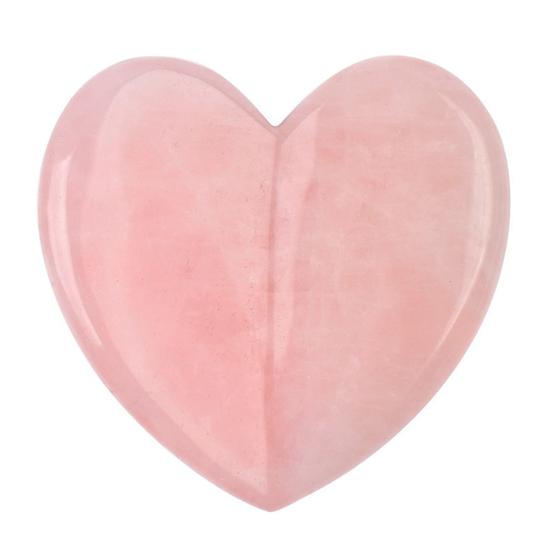 Rose Quartz Gua Sha – Natural Massage Stone
