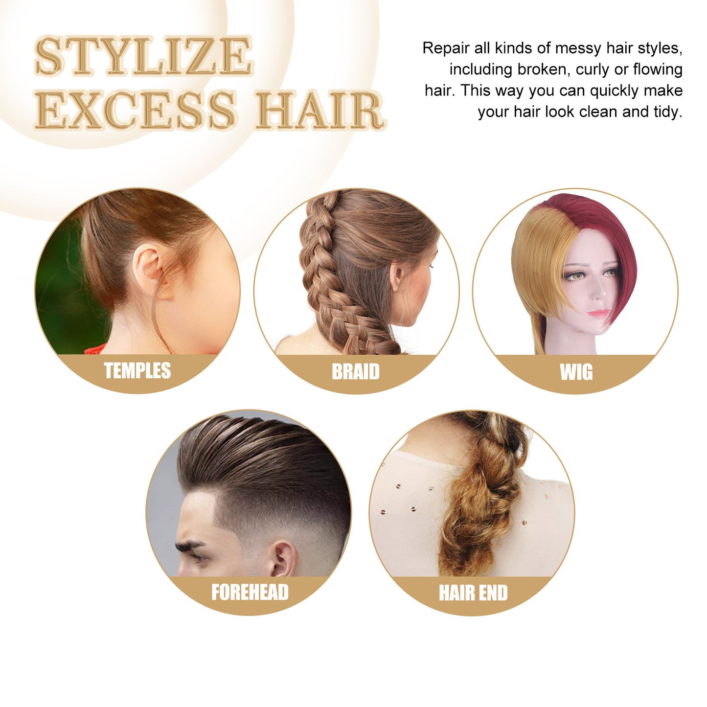 Hair Wax Stick – Smooth & Anti-Frizz